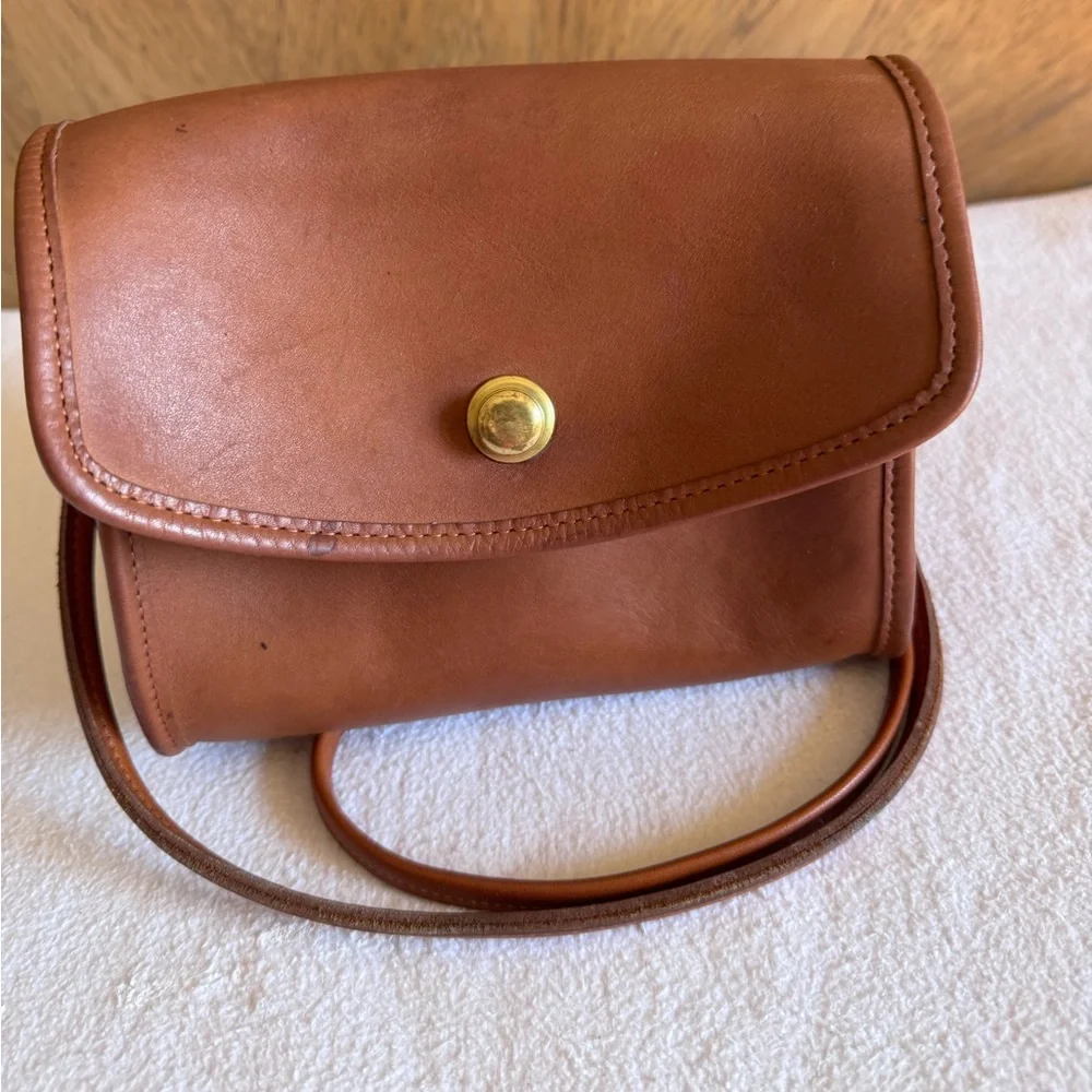 Vintage coach small shoulder bag - Picture 7 of 15